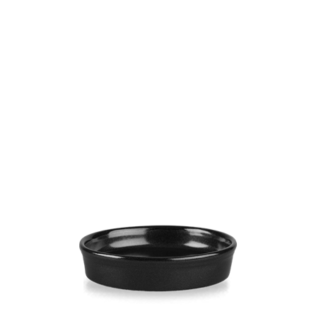 Metallic Black  Mezze Dish 4oz